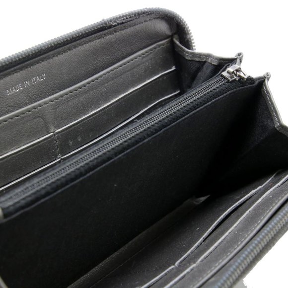 Chanel Caviar Long Large Quilted CC Zip Wallet CC-1104P-0007 - Picture 6 of 9